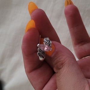 Pink Zirconia Ring